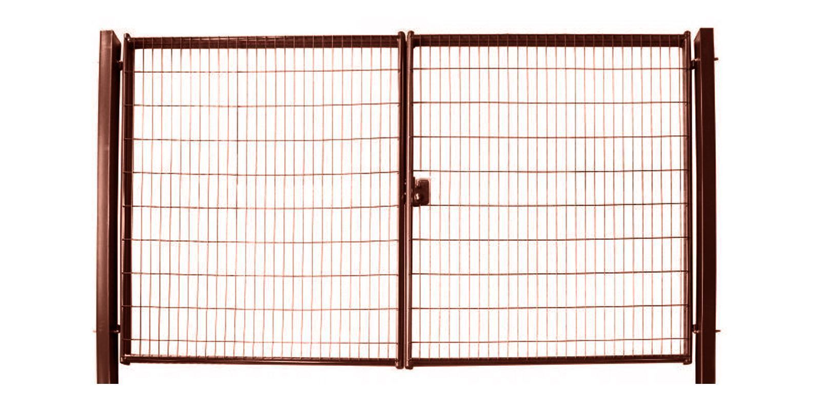 Ворота для панельного ограждения Medium, 1,73 м, ширина 4 м, изображение, фото | Сталь ТД